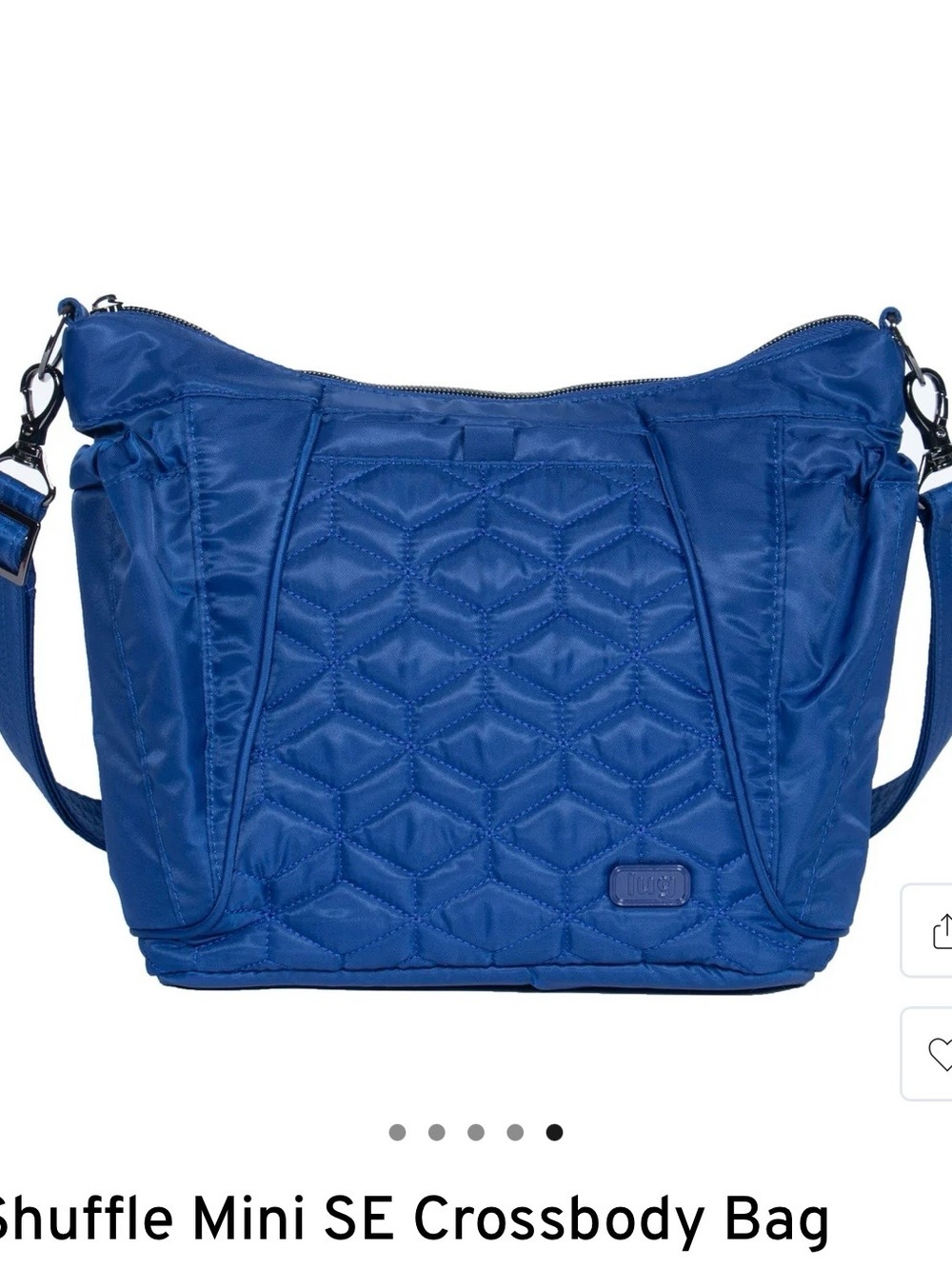 NWT Lug Shuffle Mini Cobalt Blue
